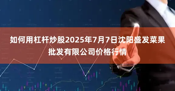 如何用杠杆炒股2025年7月7日沈阳盛发菜果批发有限公司价格行情